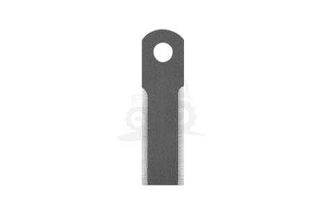 Nóż sieczkarni RASSPE gładki 3,5 mm, H-160.4mm, Szer.50mm, otw.20mm