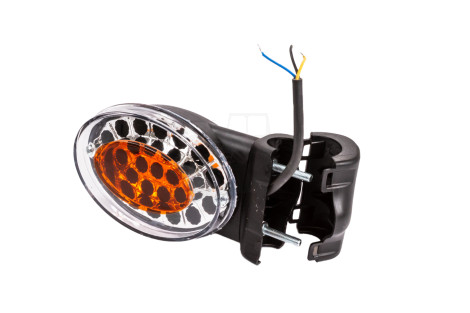 lampa przednia postój i kierunkowskaz LED . NA RURKĘ FI-25MM