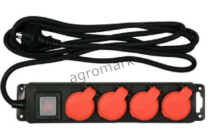 Przedłużacz IP44 4G 3M 1,5MM2