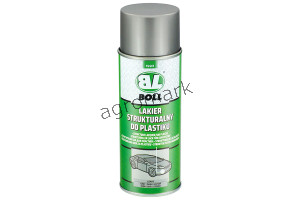 Lakier strukturalny do plastiku spray 400ml szary BOLL 0014001