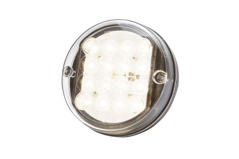 Lampa cofania, jednofunkcyjna, 12V + przewody 38cm LgY-S 0,75mm2, diody