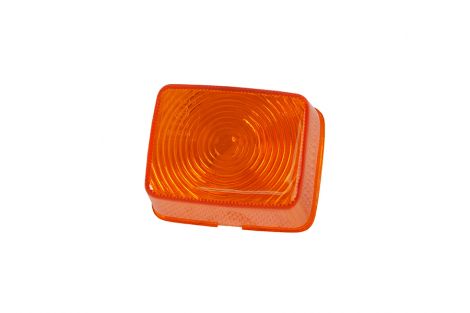 Klosz lampy obrysowej prostokatnej POMARAŃCZOWY (004F2)