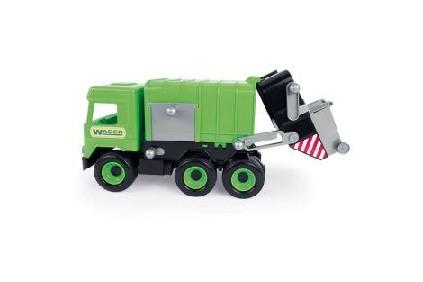 Middle Truck śmieciarka zielona w kartonie