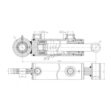 Siłownik hydrauliczny-chwytak Łęczyca