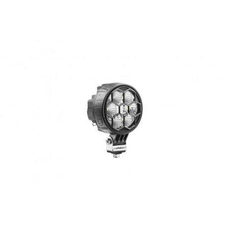 Lampa robocza LEDF fi117-50° 3000lm 12/24V (Cz+)+kratka,przew.0.5m,