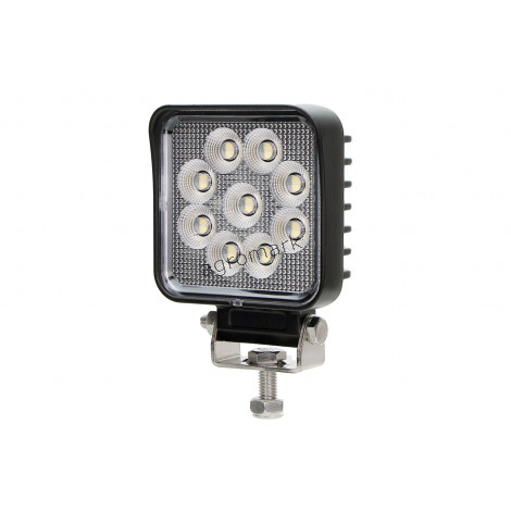 Lampa robocza OSRAM z 36 LED, 36W, kwadratowa, rozproszona