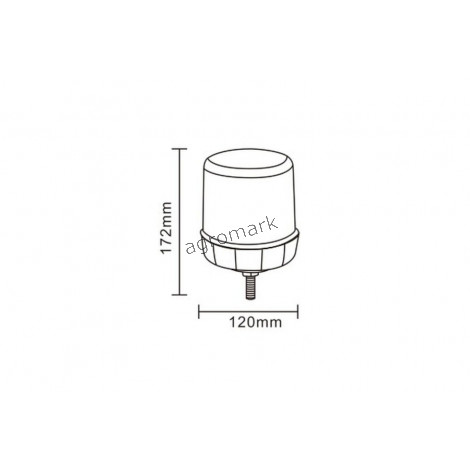 Lampa błyskowa LED 12-24V