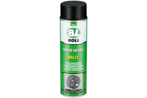 Lakier do felg czarny mat spray 500ml BOLL 0010135