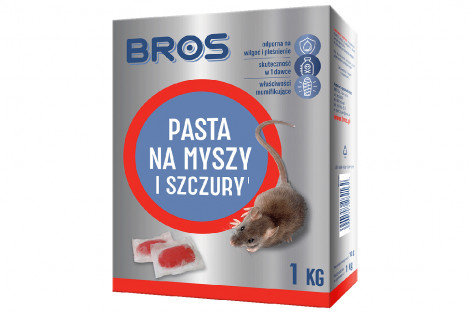 Pasta na myszy i szczury 150g - BROS