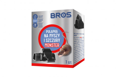 Pułapka na myszy i szczury Monster - BROS