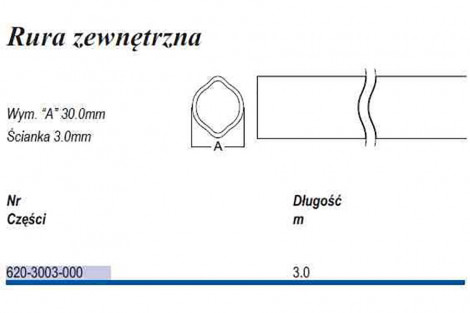 Rura, cytryna D30  T-3zew