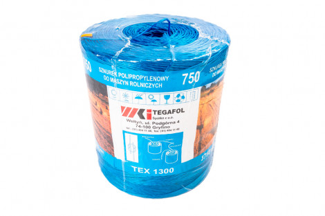 Sznurek rolniczy TEX 1300 3750mb 5kg TEGAFOL