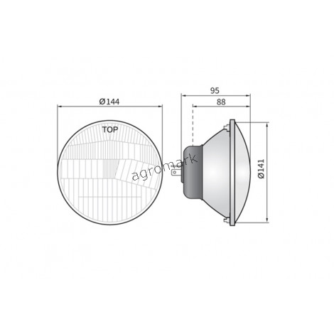 Element optyczny  H4RE027.07