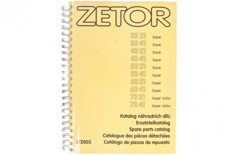 Katalog ZETOR SUPER 5/03  3321/7341