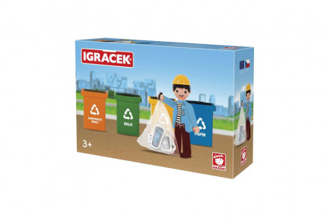 Igracek Trio recykling