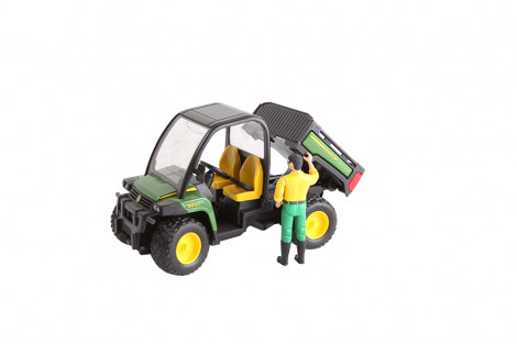 Wywrotka John Deere Gator 855D z kierowcą