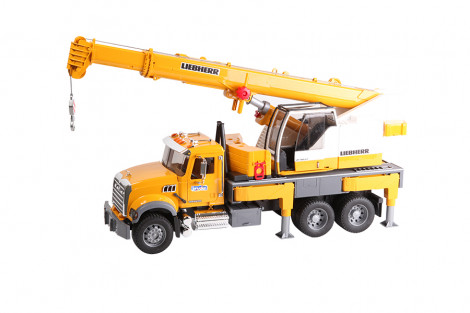 MACK Granite z dźwigiem Liebherr