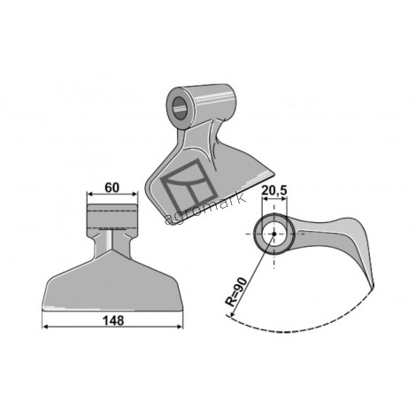 BIJAK MŁOTKOWY M03400410 IND