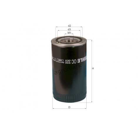 FILTR OLEJU Mahle | Knecht Filters LF-3349