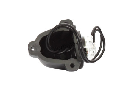 Lampa obrysowa tylna, jednofunkcyjna, 12V-24V + przewody 20cm LgY-S 0,75mm2, diody