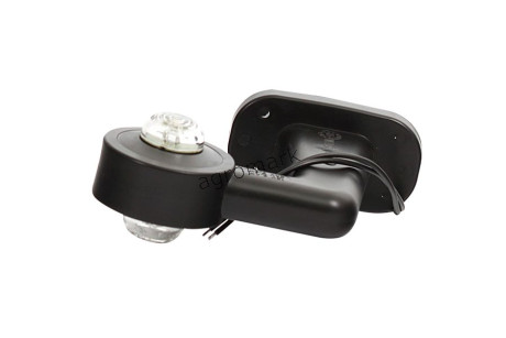 Lampa zespolona obrysowa przednio-tylna lewa, 12V-24V + przewody 23cm LgY-S 0,75mm2, diody
