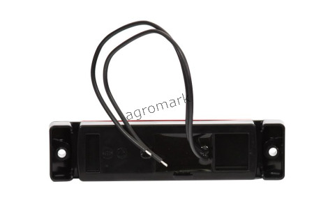 Lampa zespolona obrysowa tylna, 12V-24V + przewody 21cm LgY-S 0,75mm2, diody