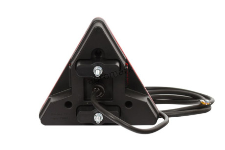 Lampa zespolona tylna lewa, 12V-24V + przewody 185cm YLY-S 5x0,75mm2, diody