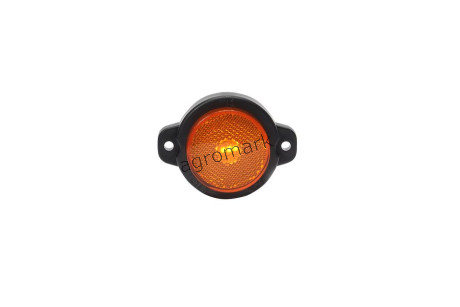 Lampa pozycyjna boczna, jednofunkcyjna, 12V-24V + przewody 22cm LgY-S 0,75mm2, diody