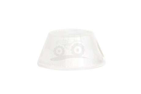 Klosz lampy biały niski