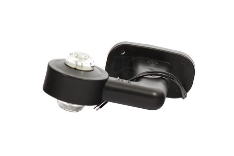 Lampa zespolona obrysowa przednio-tylna lewa, 12V-24V + przewody 23cm LgY-S 0,75mm2, diody