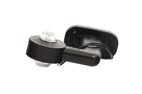 Lampa zespolona obrysowa przednio-tylna prawa, 12V-24V + przewody 23cm LgY-S 0,75mm2, diody