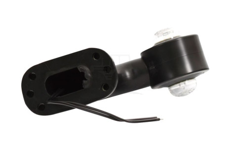 Lampa zespolona obrysowa przednio-tylna lewa, 12V-24V + przewody 18cm LgY-S 0,75mm2, diody
