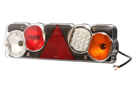 Lampa zespolona tylna prawa, 24V + przewody 60cm YLY-S 6x0,75mm2, diody