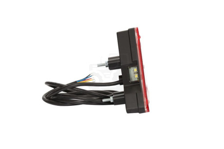Lampa zespolona tylna prawa, 12V-24V + przewody 185cm YLY-S 5x0,75mm2, diody