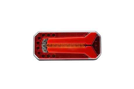 Lampa zespolona tylna LED, 12V-24V + przewody 200cm YLY-S 5x0,5mm2, diody