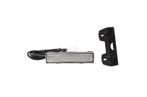 Lampa przeciwmgielna, jednofunkcyjna, 12V-24V + przewody 245cm YLY-S 2x0,75mm2, diody