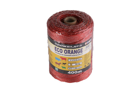 Plecionka ECO pomarańczowa 400 m Pomelac